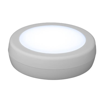 Diamond Sparkle 80 Lumen White Battery Powered LED Puck Light DI2740158